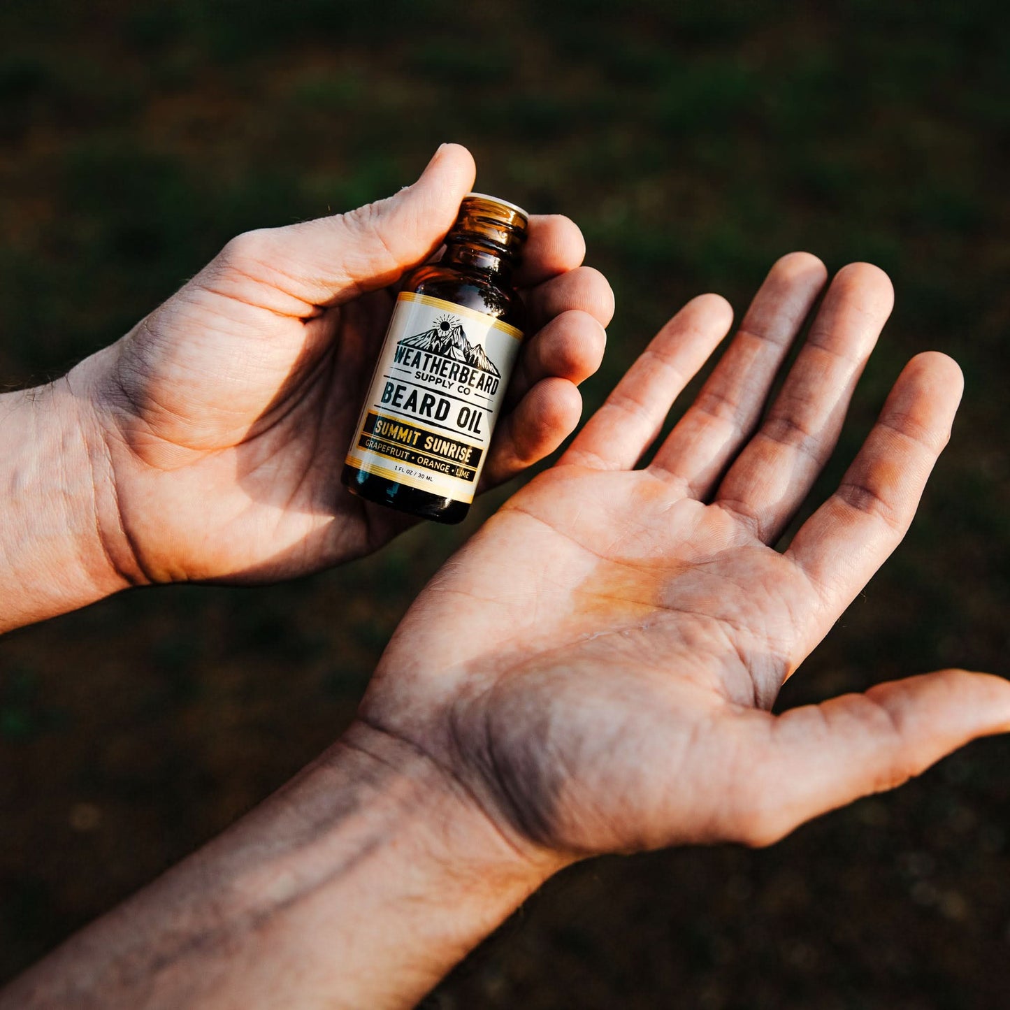 Summit Sunrise Beard Oil - Grapefruit, Orange, Lime