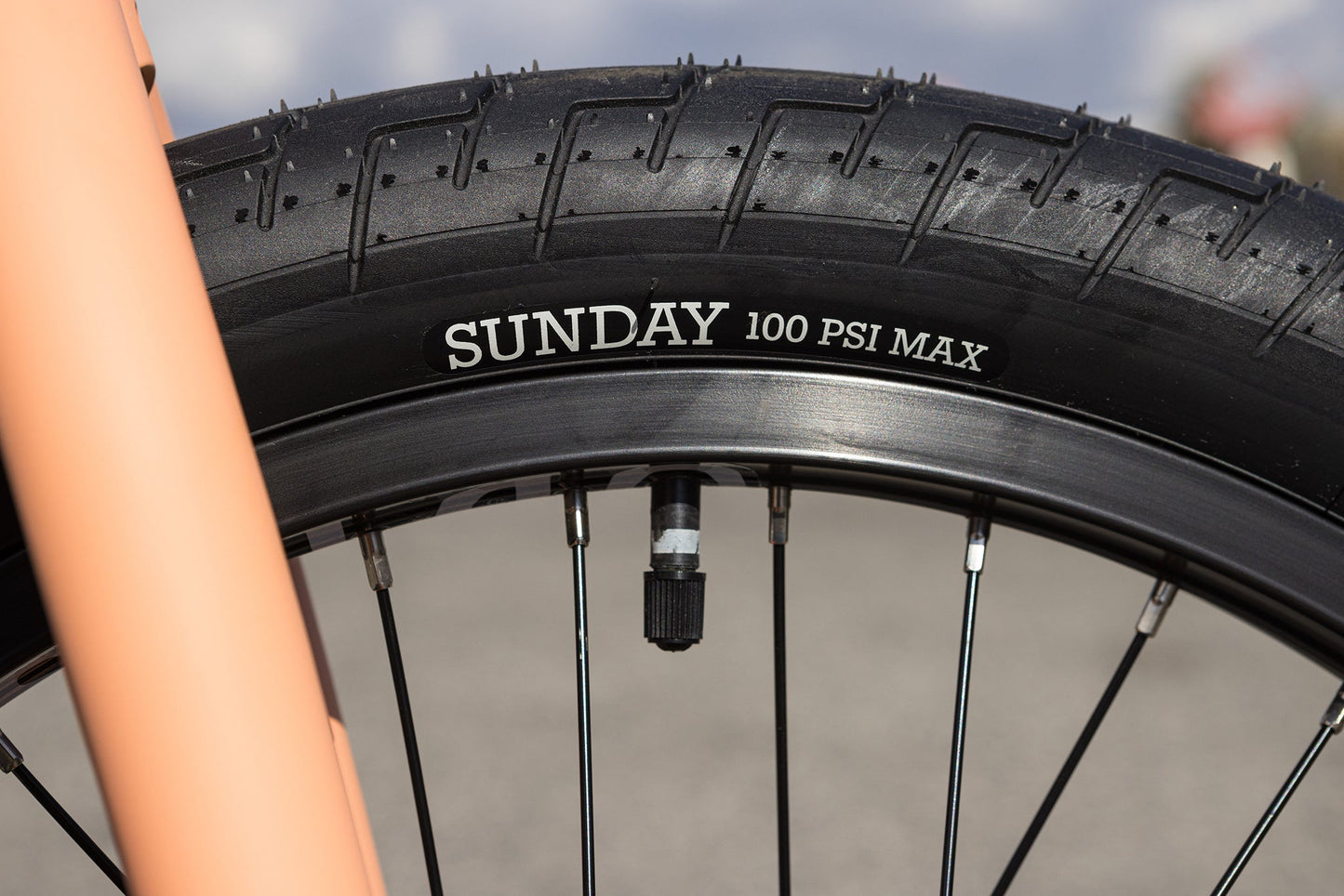 Sunday Street Sweeper (FC) Jake Seeley Signature 20.75″ Complete BMX Bike - Matte Peach (RHD)