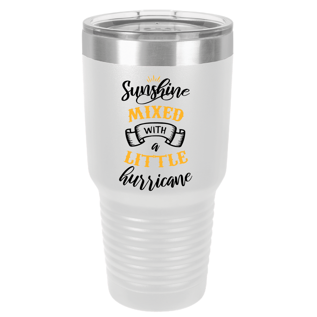 Sunshine Mixed with a little Hurricane | Polar Camel Tumbler