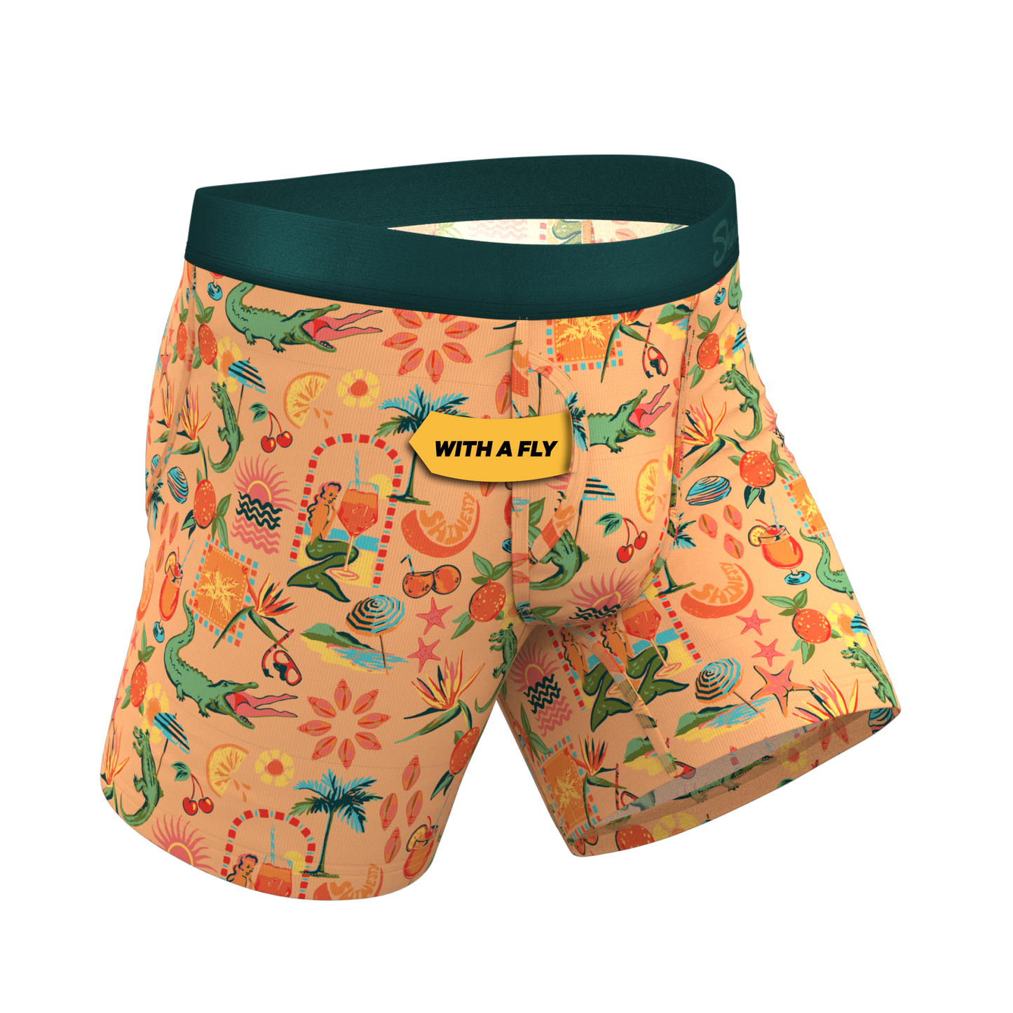 The Sunshine State | Creamsicle Summer Ball Hammock® Pouch Underwear With Fly
