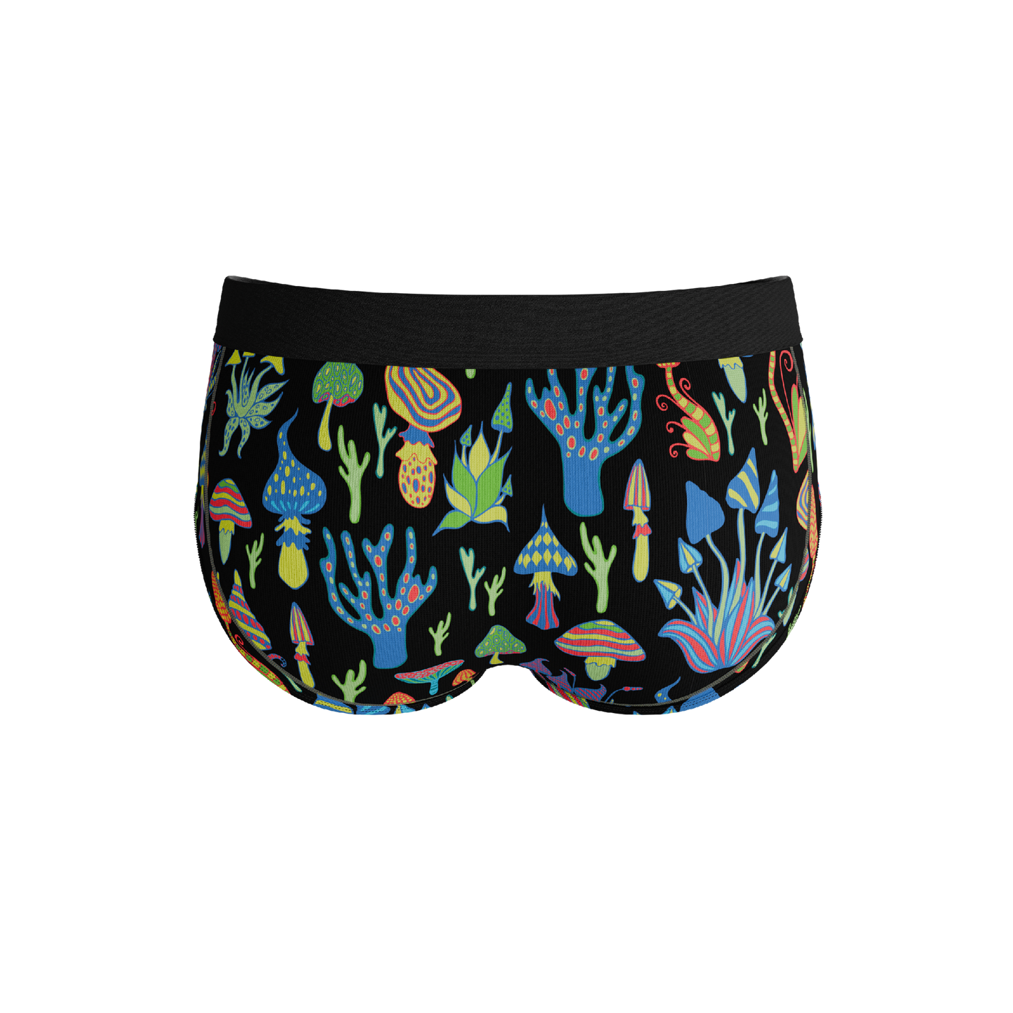 The Super Shroom | Neon Mushrooms Ball Hammock® Pouch Underwear Briefs