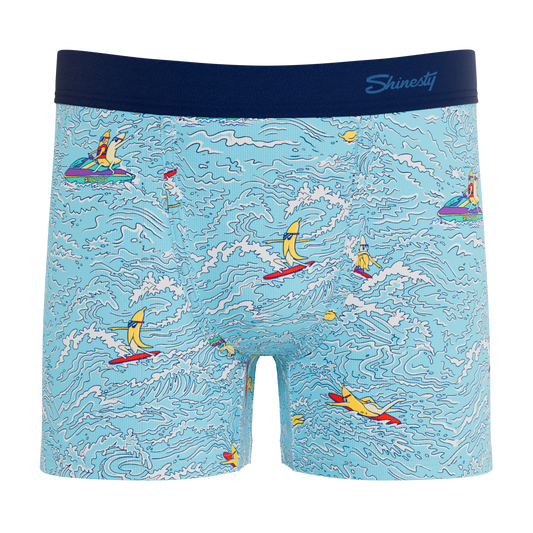 The Surfin' Turf | Shinesty Surfer Youth Boxer Briefs