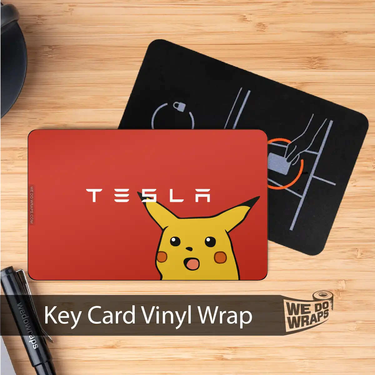 Surprised Pikachu | NFC Key Card Wrap