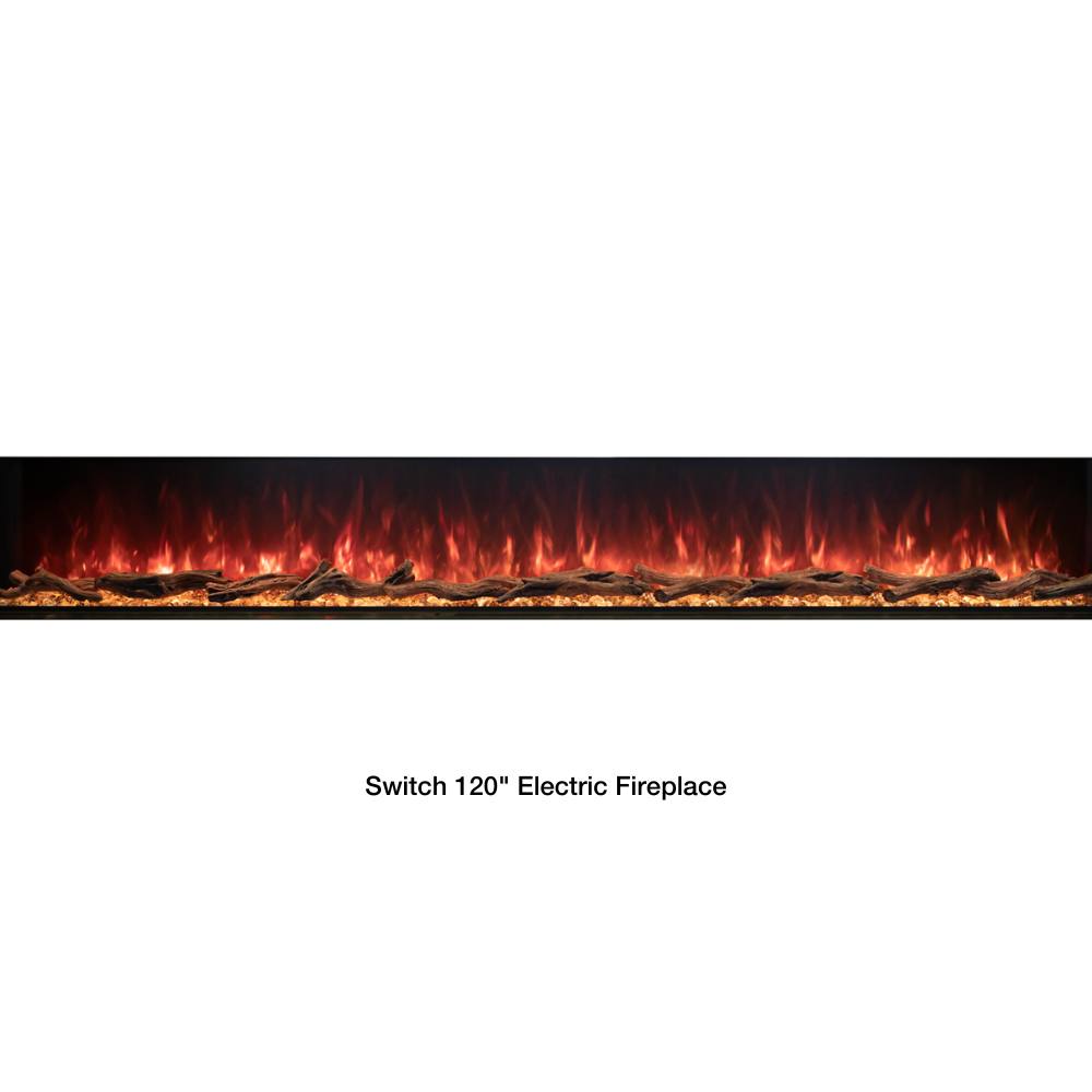 EcoSmart Fire Switch Linear Built-In Electric Fireplace