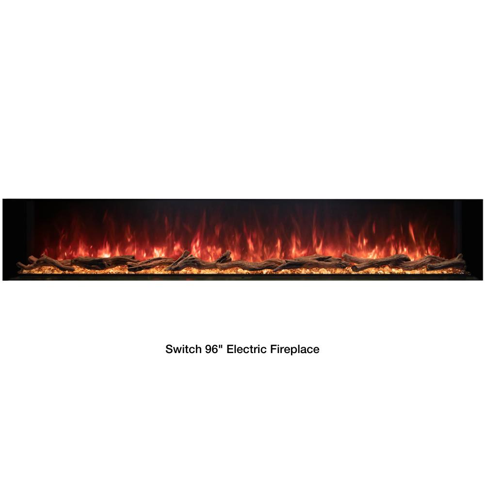 EcoSmart Fire Switch Linear Built-In Electric Fireplace