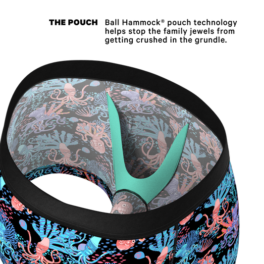 The Swollen Tentacles | Octopus Ball Hammock® Pouch Trunks Underwear