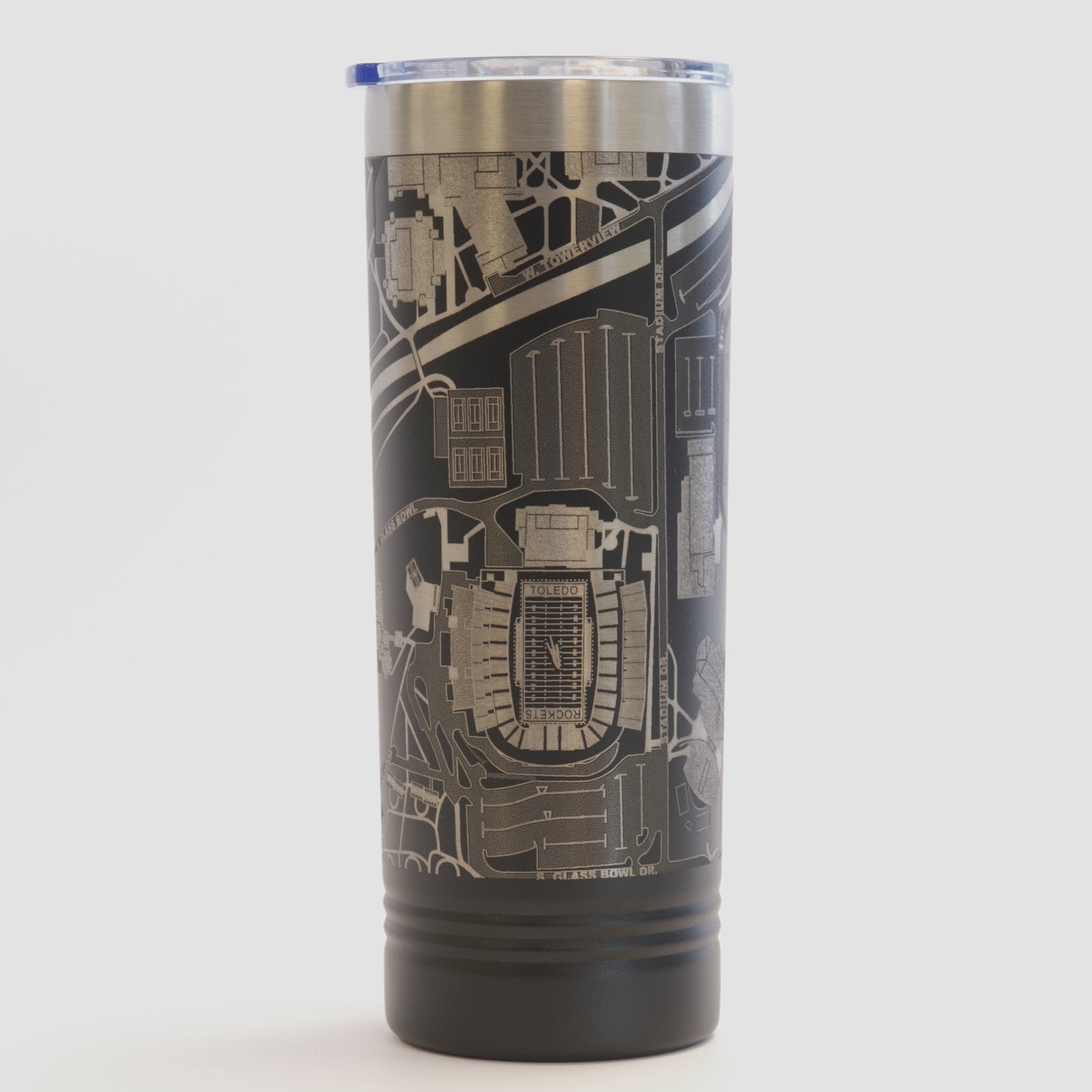 University of Toledo Tumbler Art (Glass Bowl)