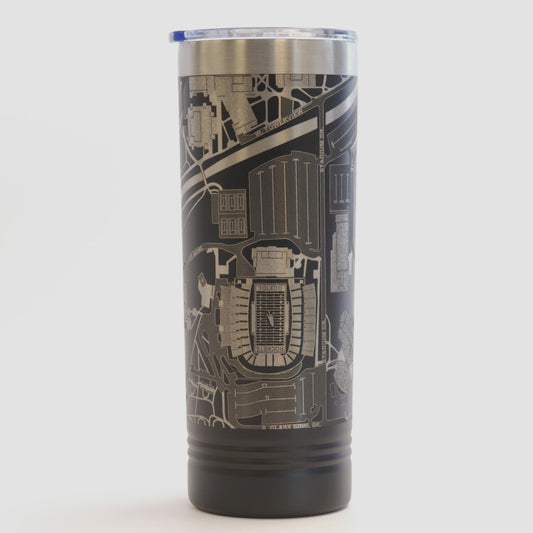 University of Toledo Tumbler Art (Glass Bowl)