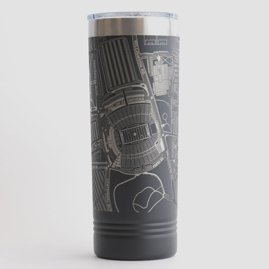 Clemson, South Carolina Tumbler Art (Memorial Stadium)