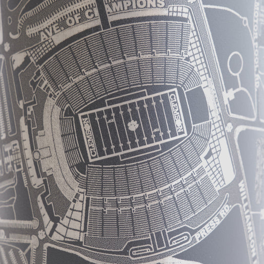 Clemson, South Carolina Tumbler Art (Memorial Stadium)