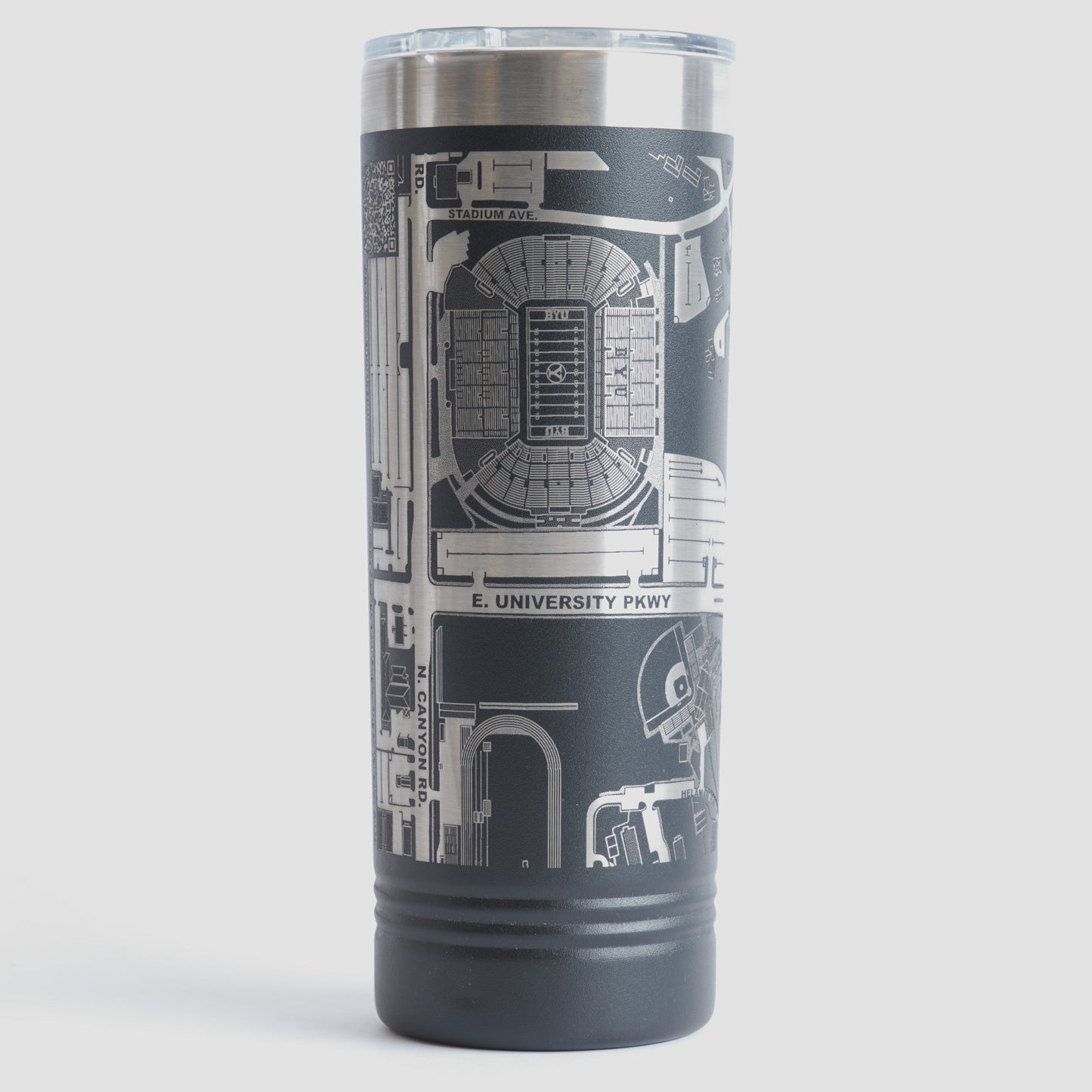Provo, Utah Tumbler Art (LaVell Edwards Stadium)