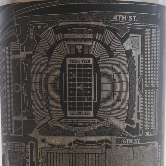 Lubbock, Texas Tumbler Art (Jones AT&T Stadium)