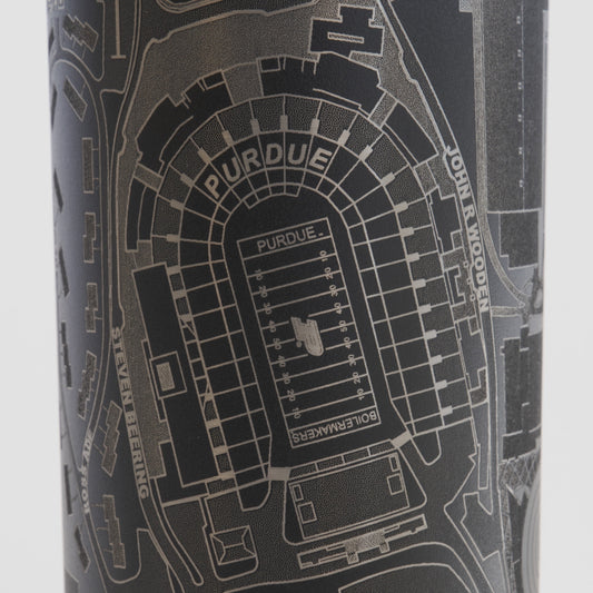West Lafayette, Indiana Tumbler Art (Ross–Ade Stadium)