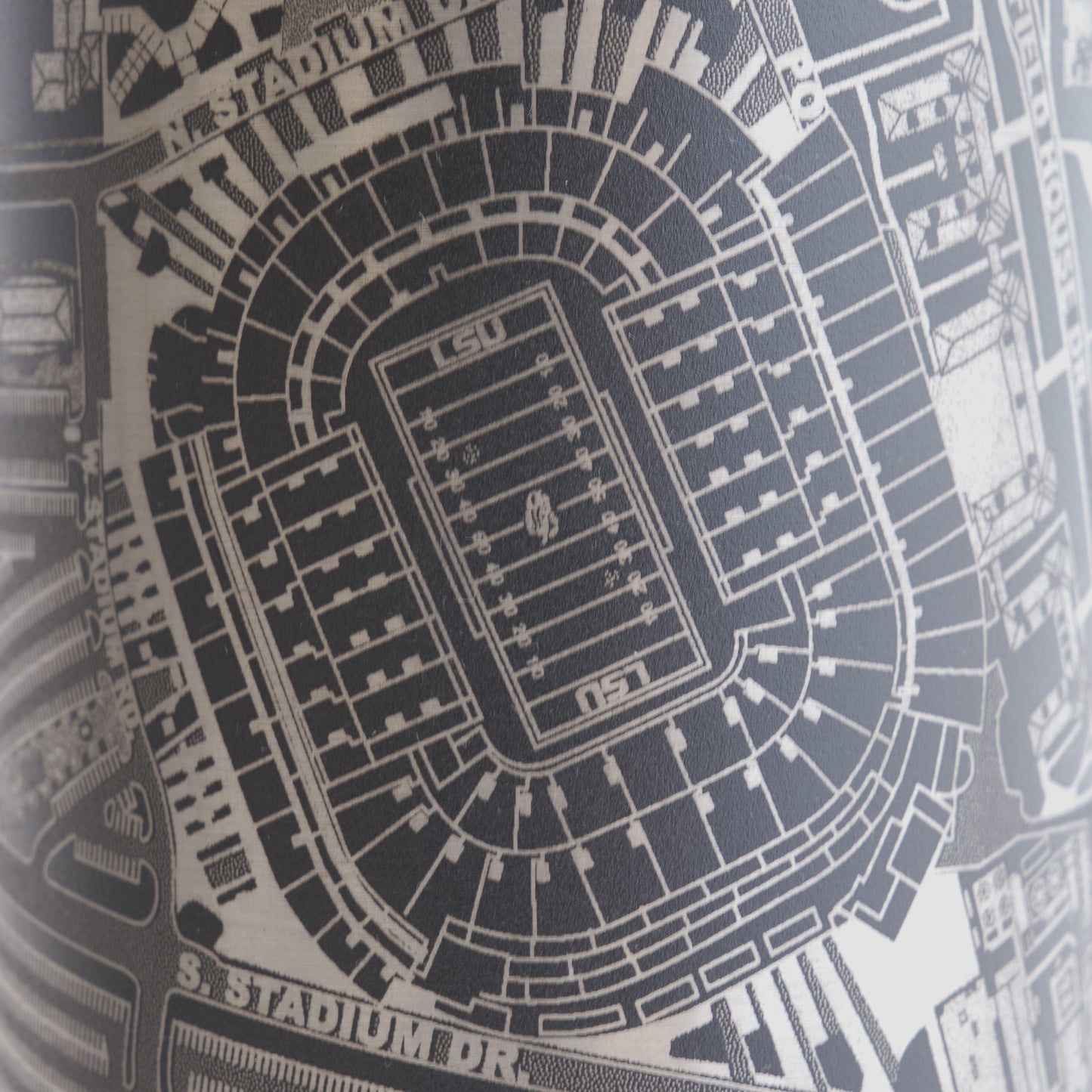 Baton Rouge, Louisiana Tumbler Art (Tiger Stadium)