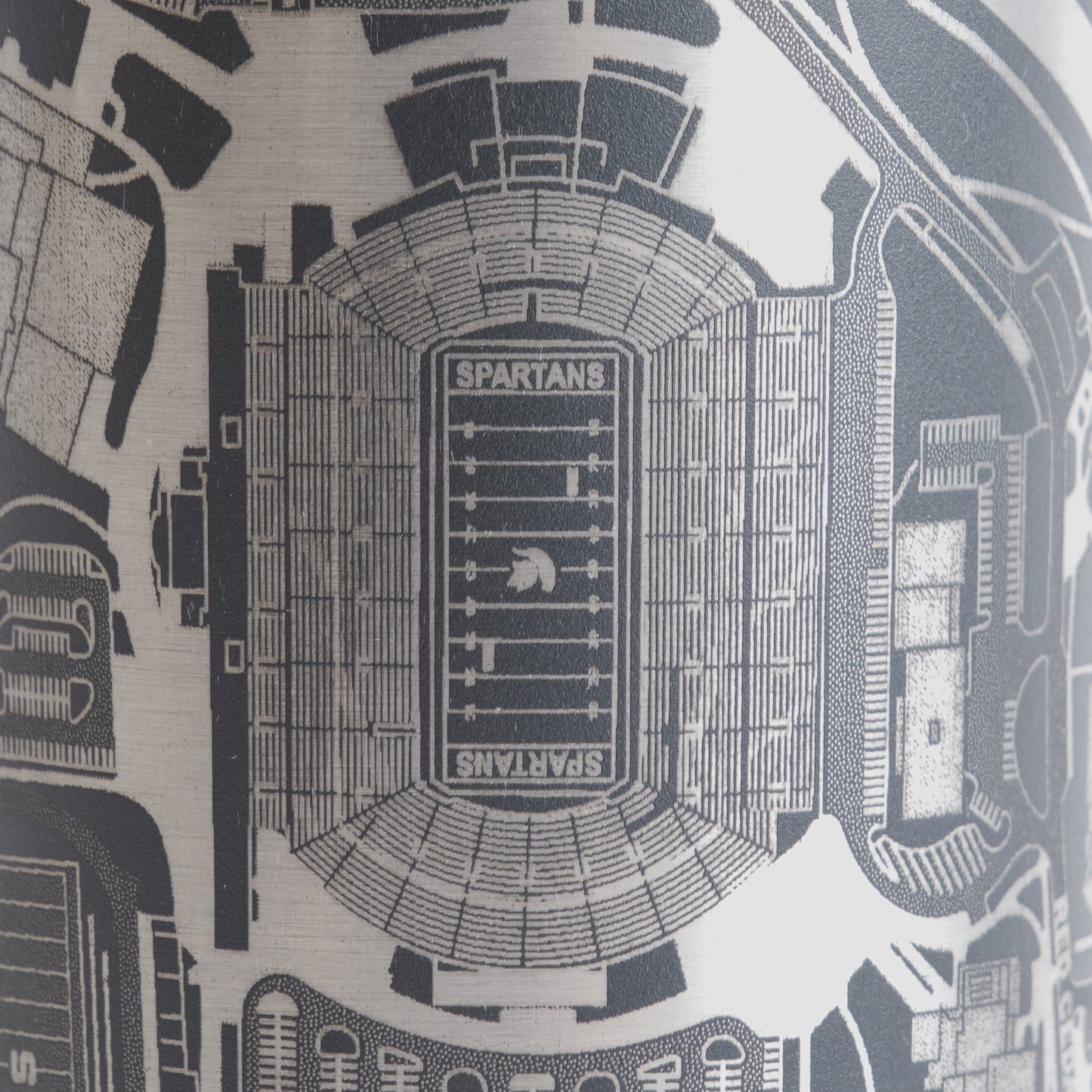 East Lansing, Michigan Tumbler Art (Spartan Stadium)