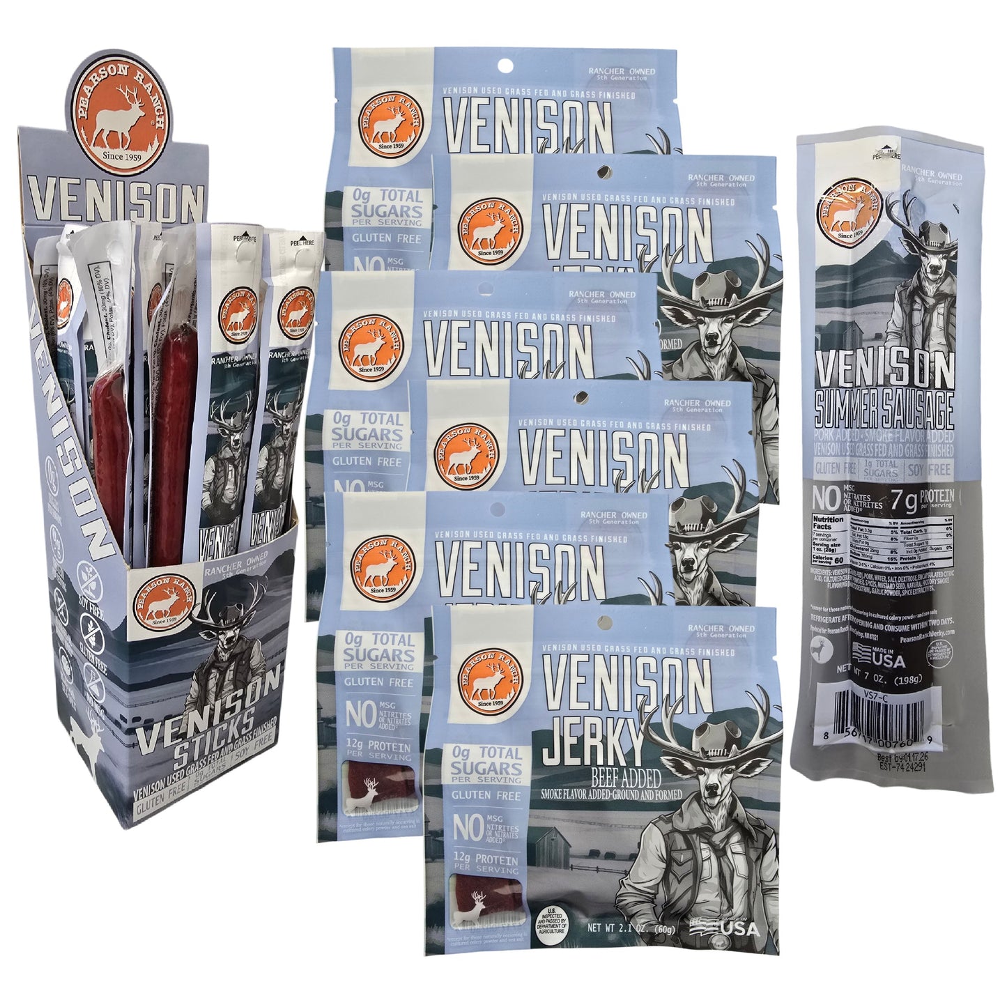 The Trail Boss - Venison Variety Pack