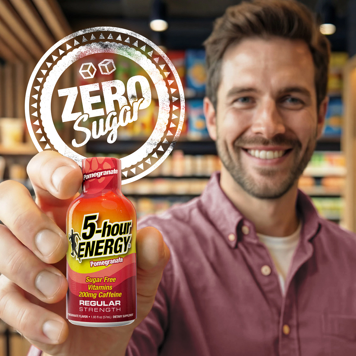 Pomegranate Flavor Regular Strength 5-hour ENERGY Shots
