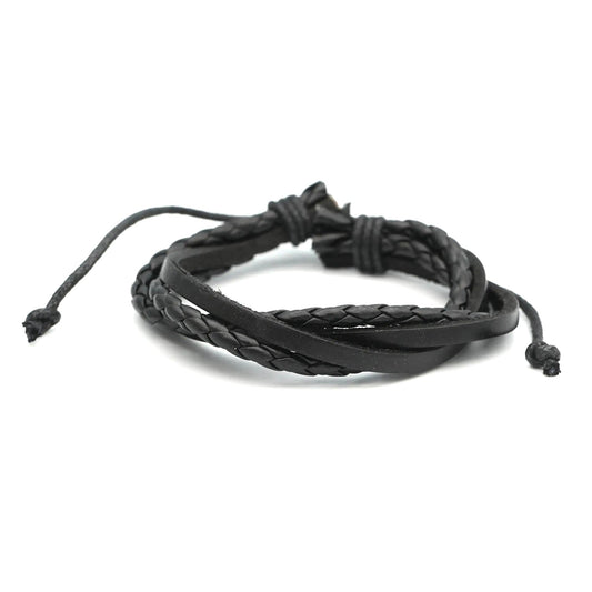 TETHER - Men's Leather Multi-Strand Bracelet