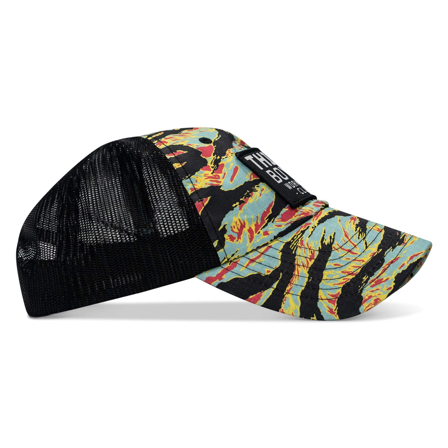 Ripstop Thicc Boys Workout Club Patch Tactical Ripstop Mesh Snapback Hat