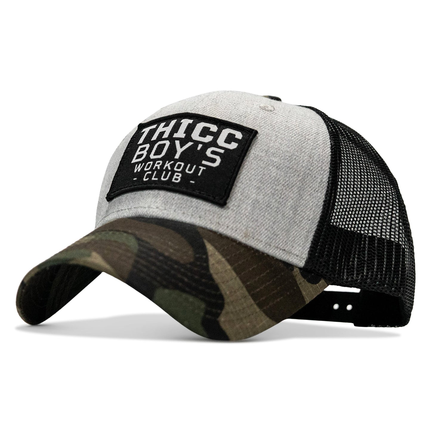 Thicc Boys Workout Patch Snapback Hat