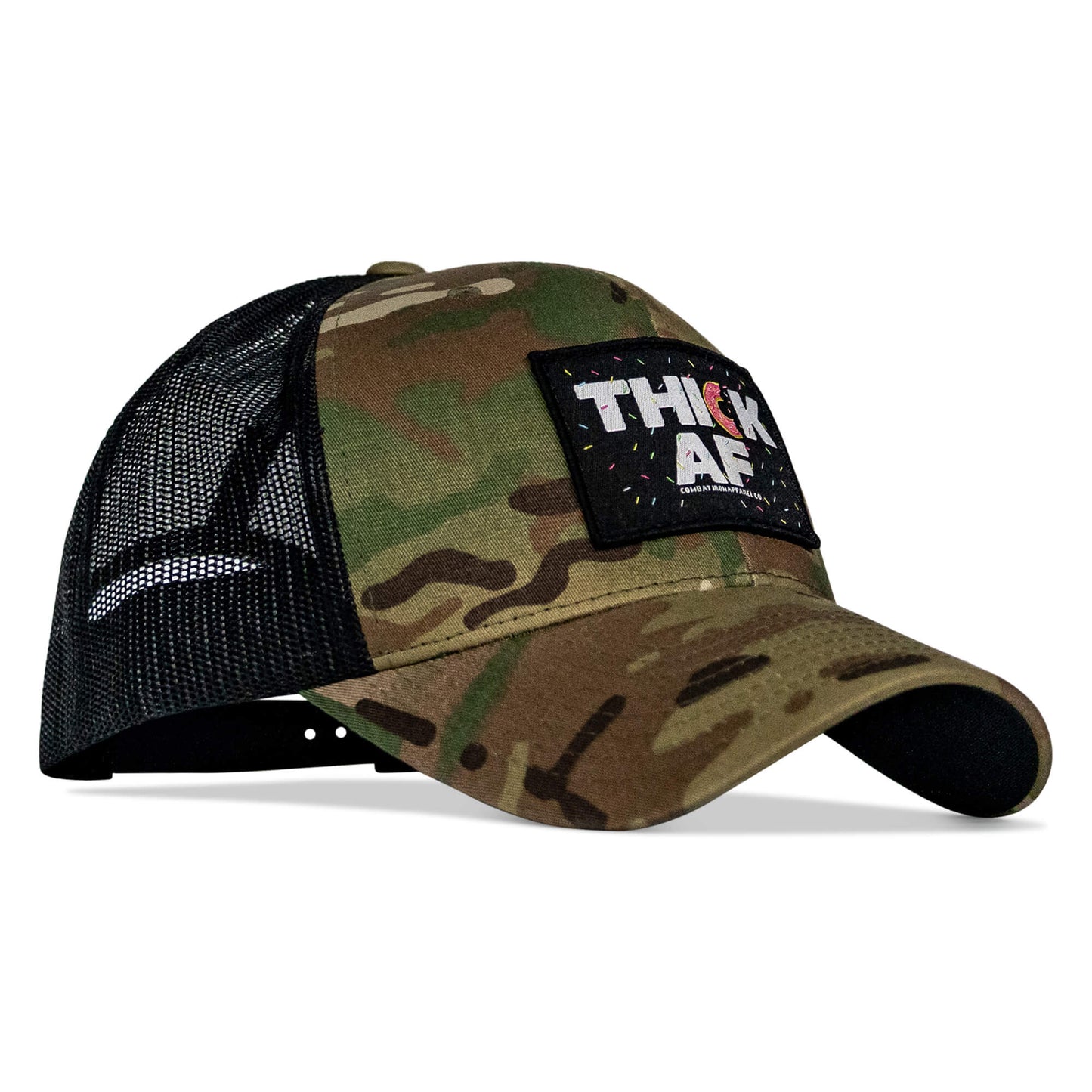 THICK AF DONUT EDITION PATCH MID-PROFILE MESH SNAPBACK Hat