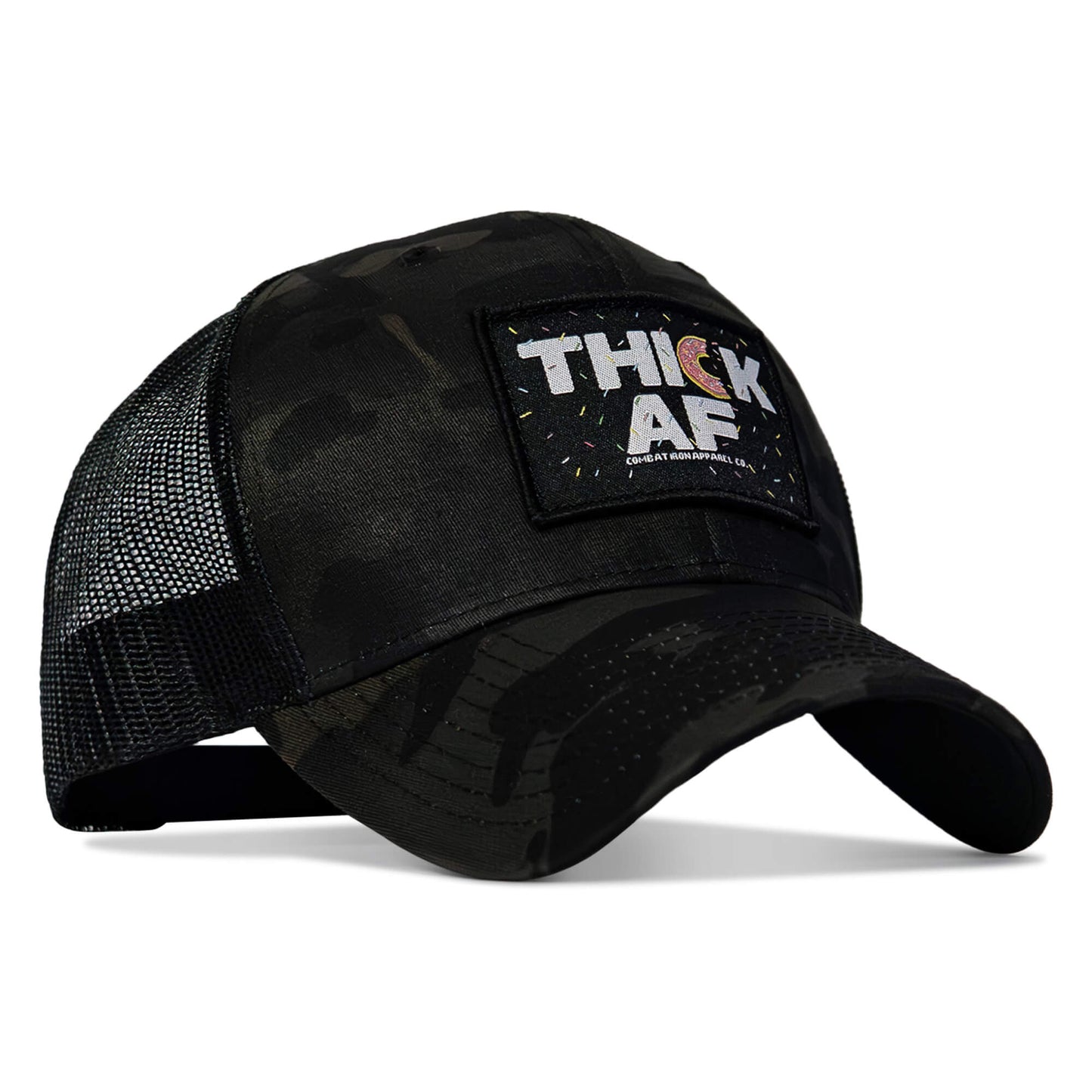THICK AF DONUT EDITION PATCH MID-PROFILE MESH SNAPBACK Hat