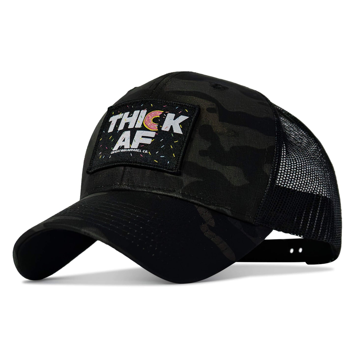 THICK AF DONUT EDITION PATCH MID-PROFILE MESH SNAPBACK Hat