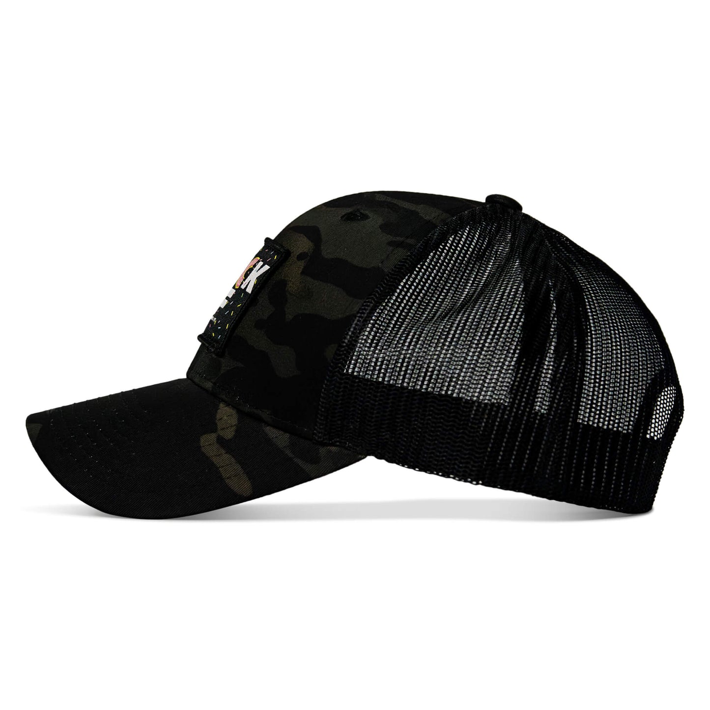 THICK AF DONUT EDITION PATCH MID-PROFILE MESH SNAPBACK Hat