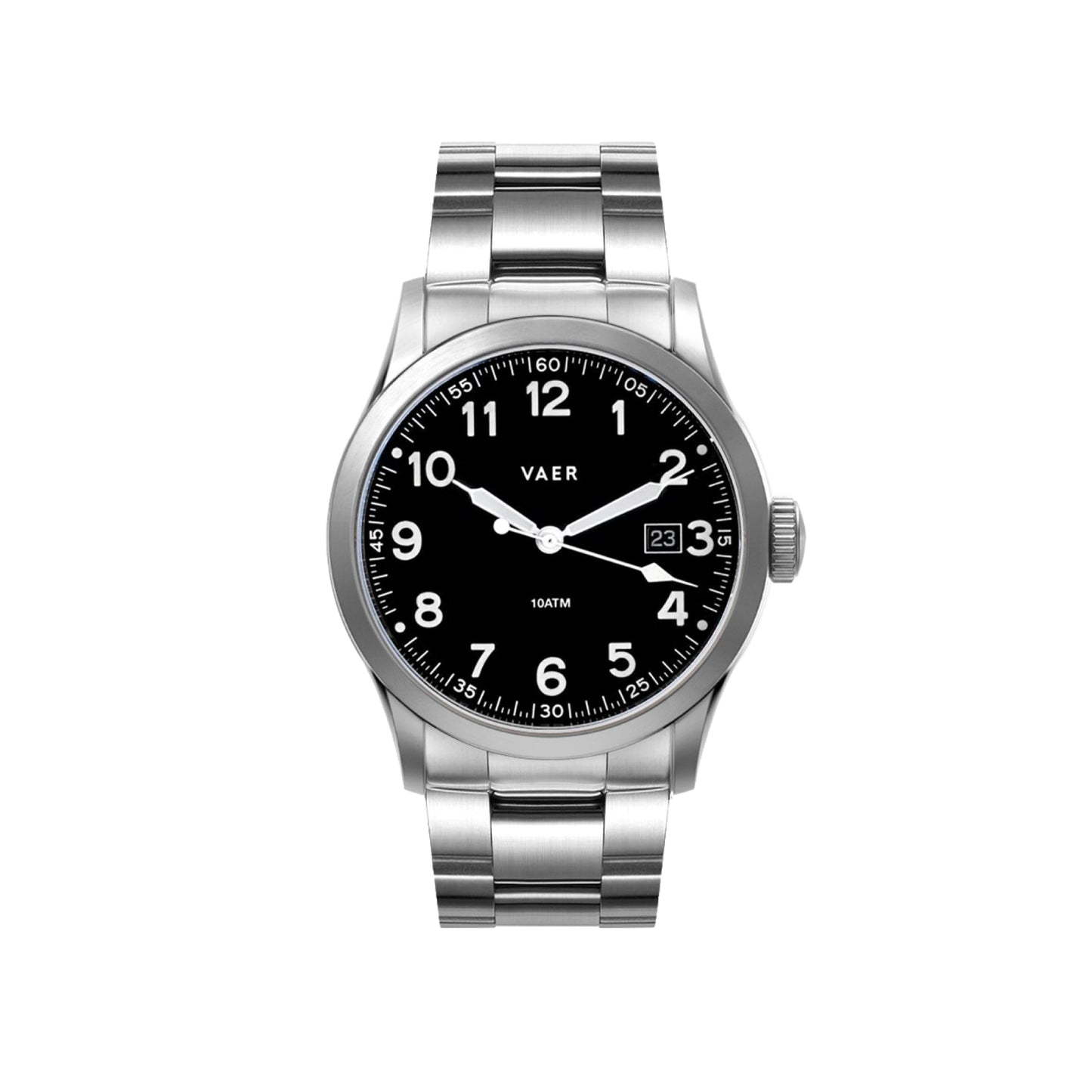 S3 Calendar Field Black - 36mm Quartz