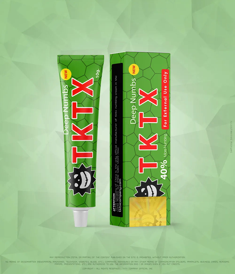 Green Tattoo Numbing Cream - 80%