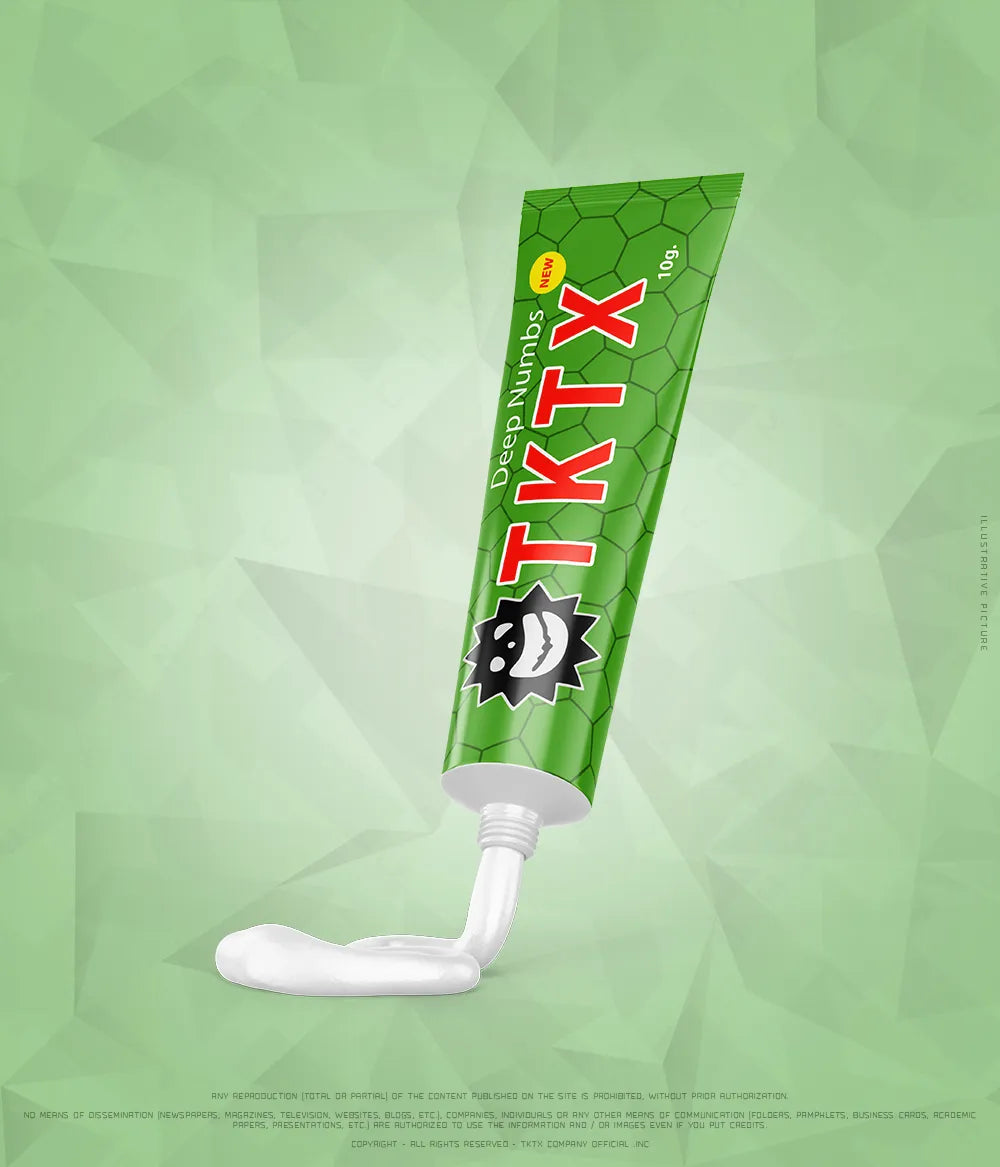 Green Tattoo Numbing Cream - 80%