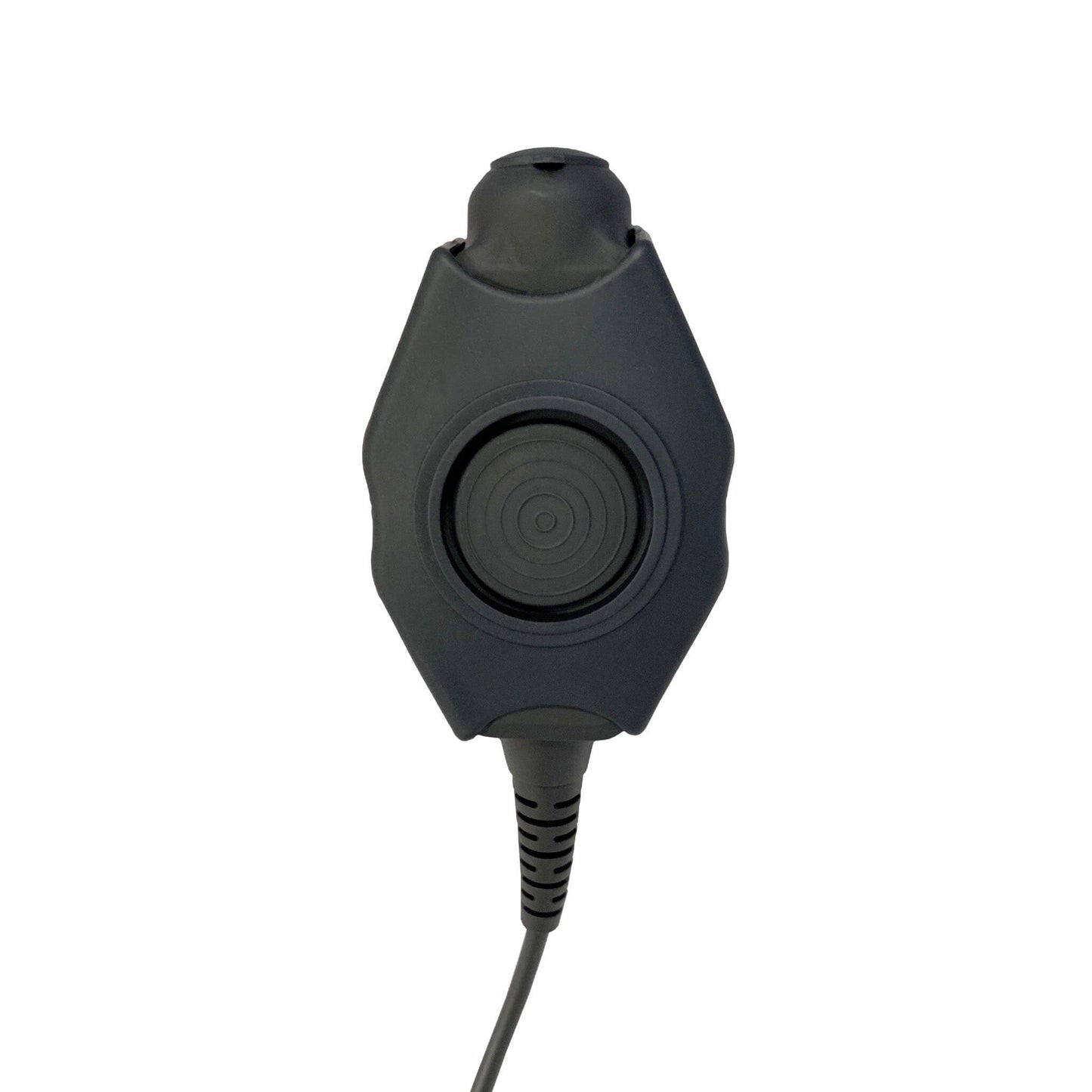 Tactical Radio Amplified PTT for Headset w/ Quick Disconnect(Hirose): NATO/Military Wiring, Gentex, Ops-Core, OTTO, 3M Peltor ComTac, XPI, MSA, Helicopter, & More - Quick Disconnect Hytera PT-580, PD7 Series, PD982 & More