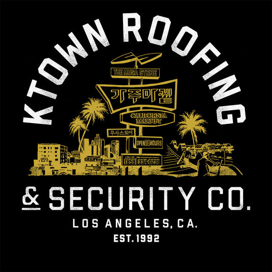 K-Town Roofing & Security Co. T-Shirt ($10-Dollar Tee - Black)