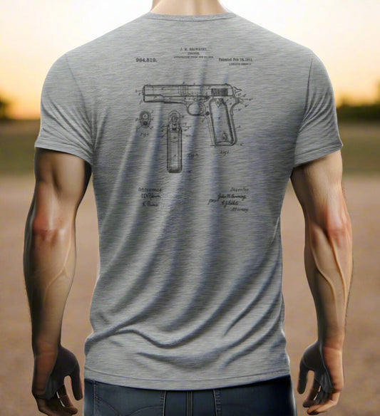 Browning 1911 Patent T-Shirt