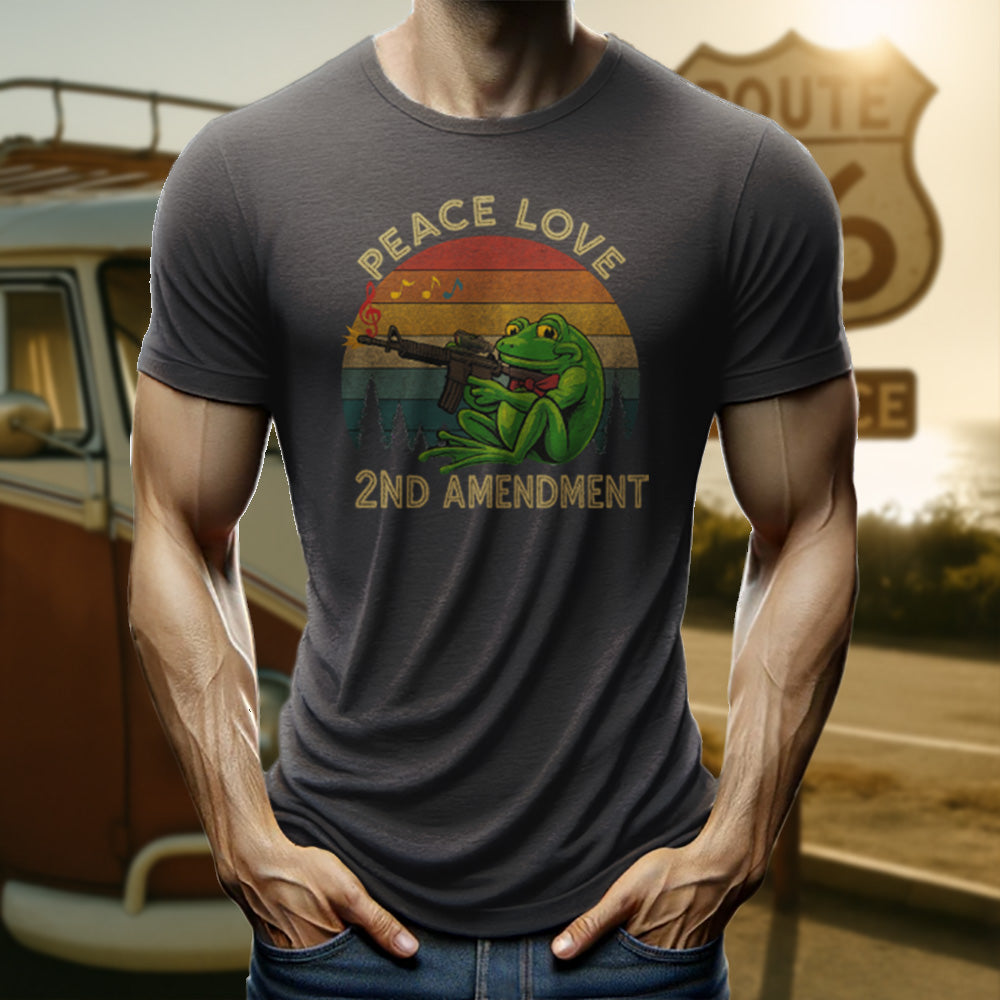 Peace, Love & 2A T-shirt