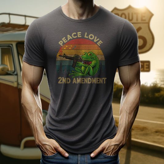 Peace, Love & 2A T-shirt