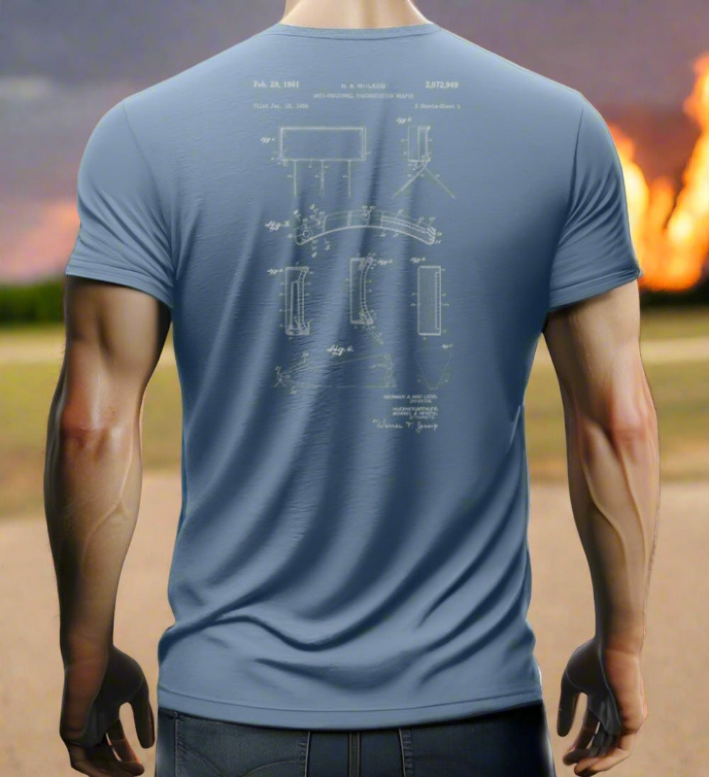M18A1 Claymore Mine Patent T-shirt