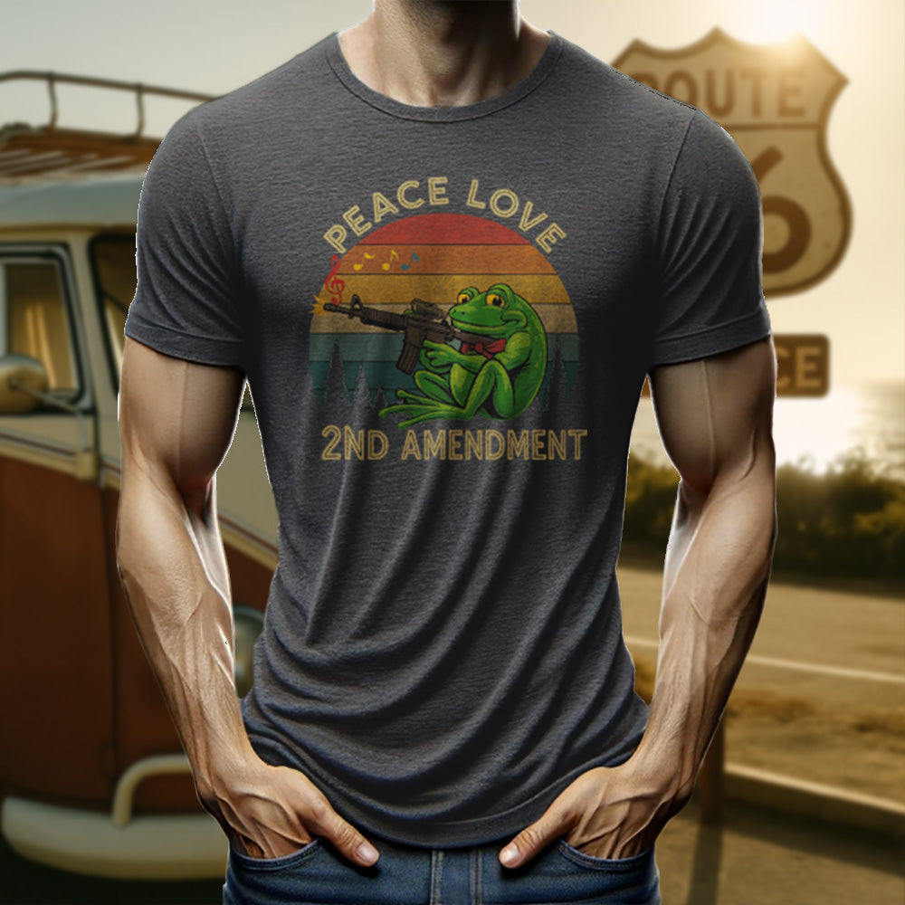 Peace, Love & 2A T-shirt