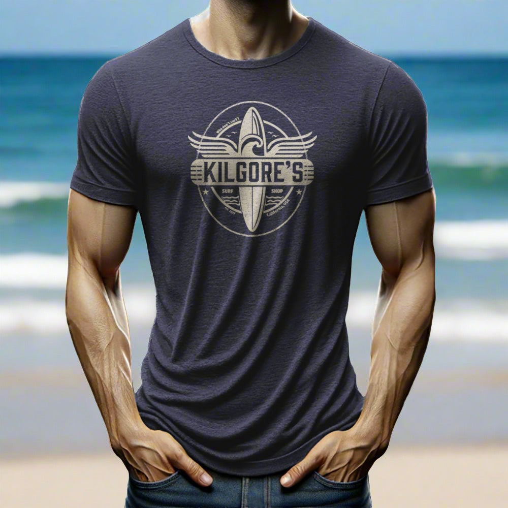 Kilgore's Surf Shop T-shirt (single-color art)