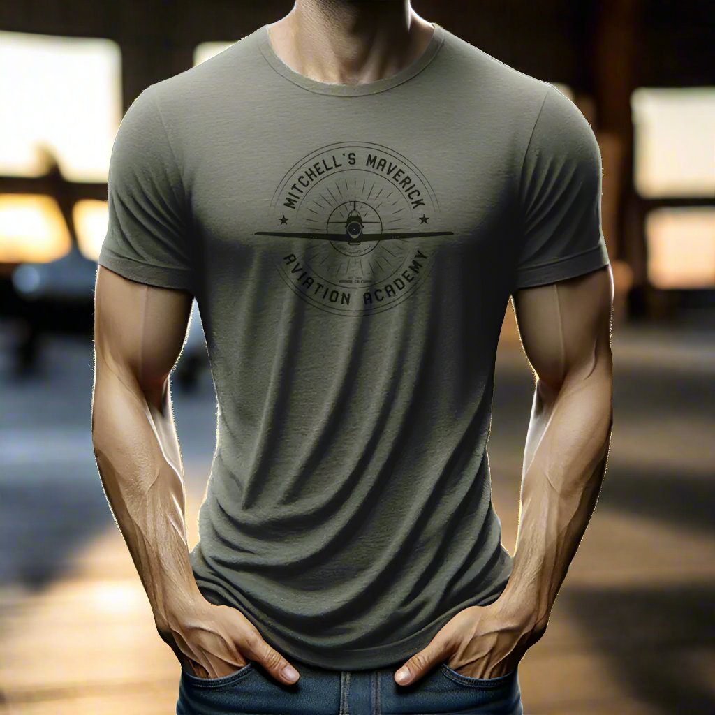 Mitchell's Maverick Aviation Academy T-shirt