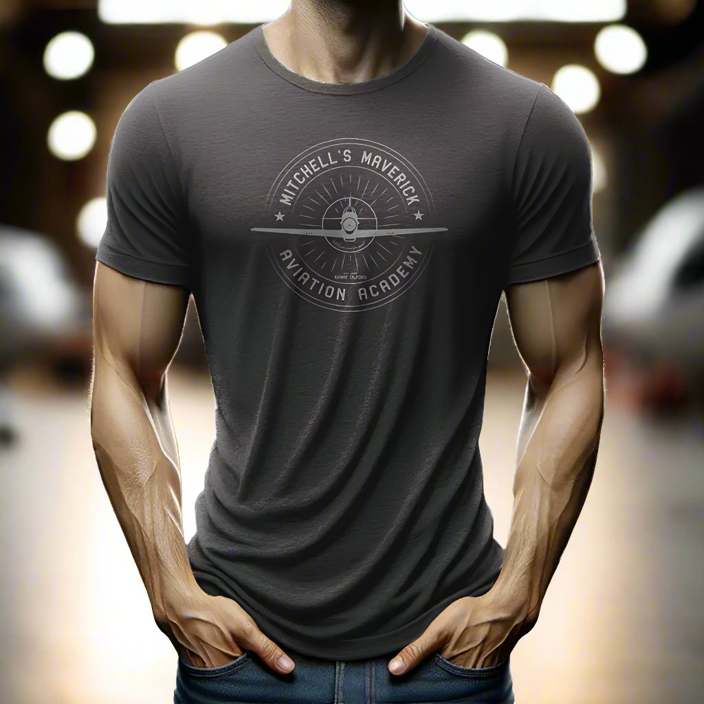 Mitchell's Maverick Aviation Academy T-shirt