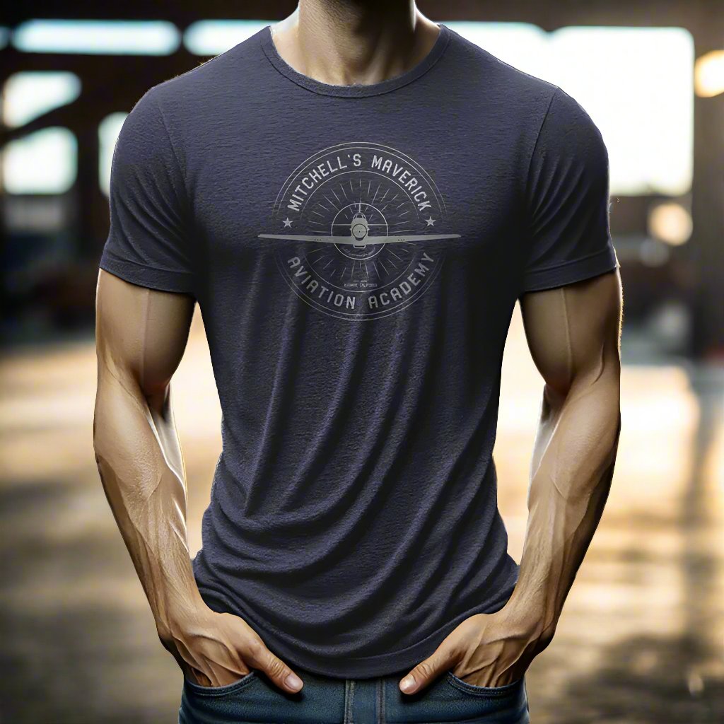 Mitchell's Maverick Aviation Academy T-shirt