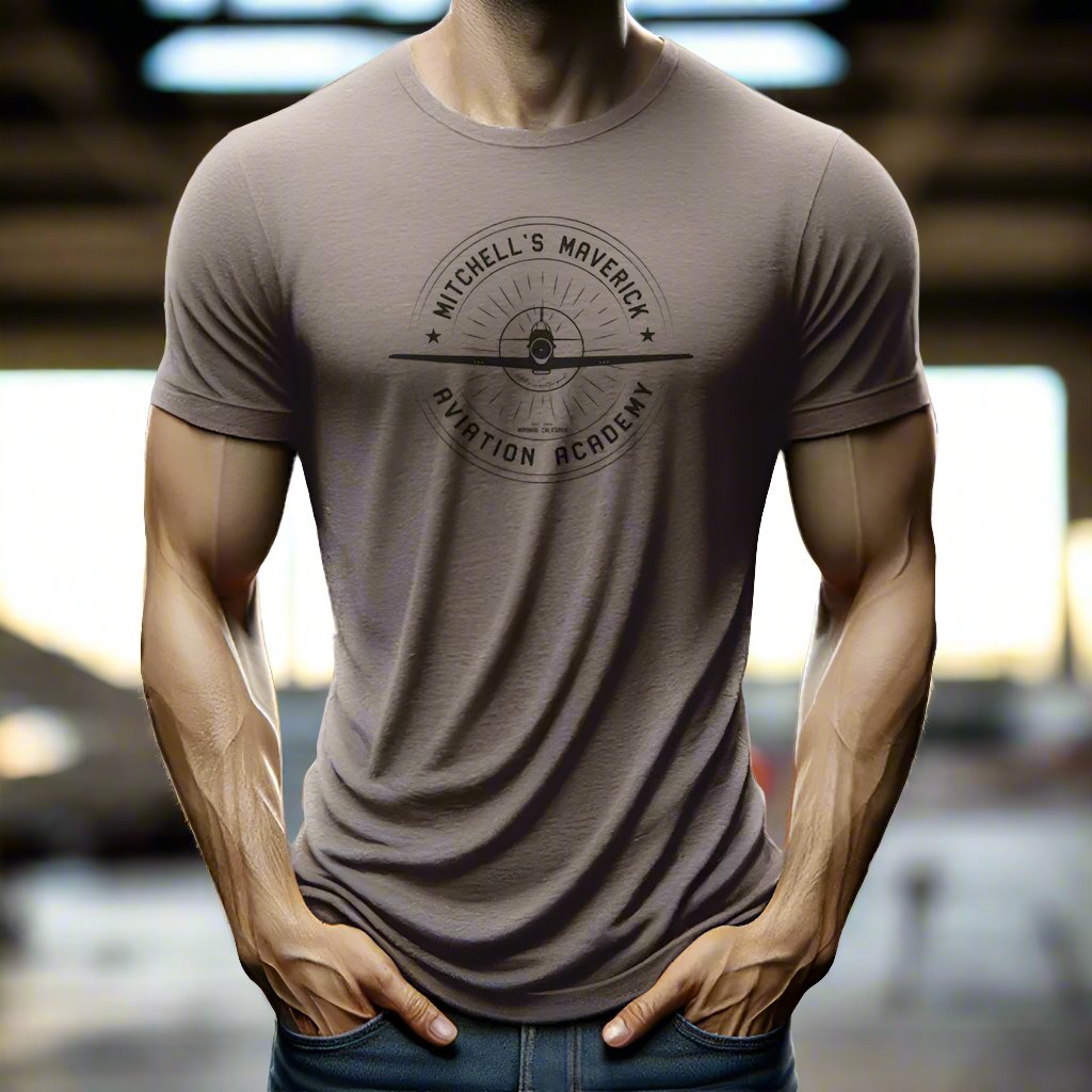Mitchell's Maverick Aviation Academy T-shirt