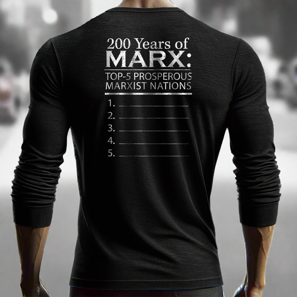 200-Years of Marx Long Sleeve Shirt