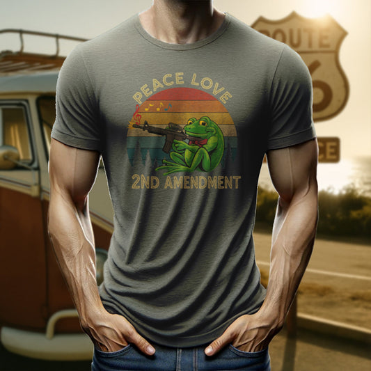 Peace, Love & 2A T-shirt