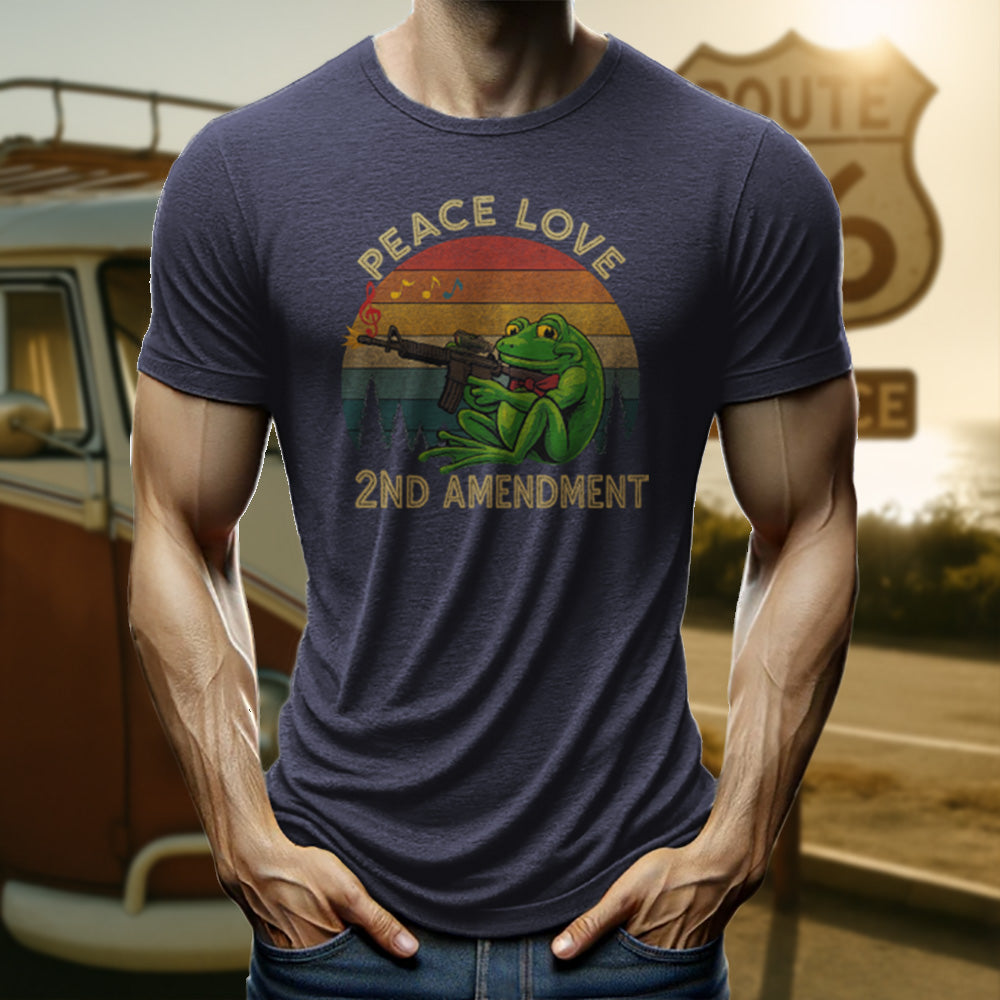 Peace, Love & 2A T-shirt