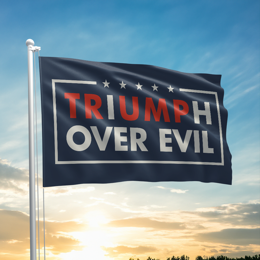 TRiUMPh Over Evil Flag - 2967