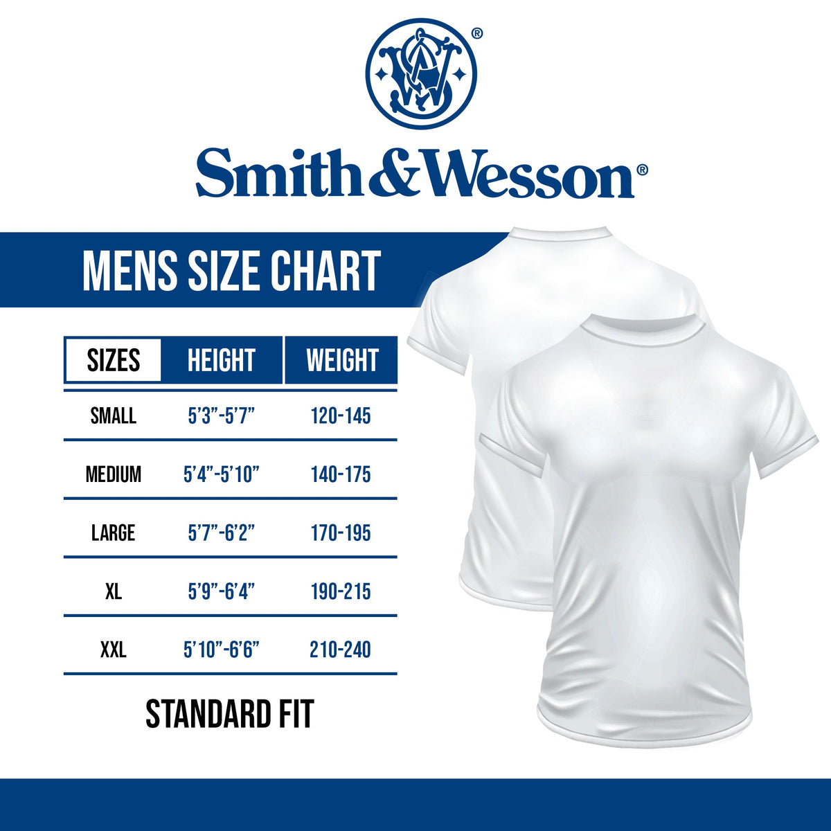 Smith & Wesson® American Original 1852 Men's Premium Tee in Navy