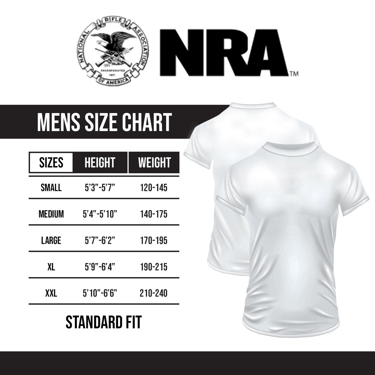 NRA® Men's Second Amendment Script Tee