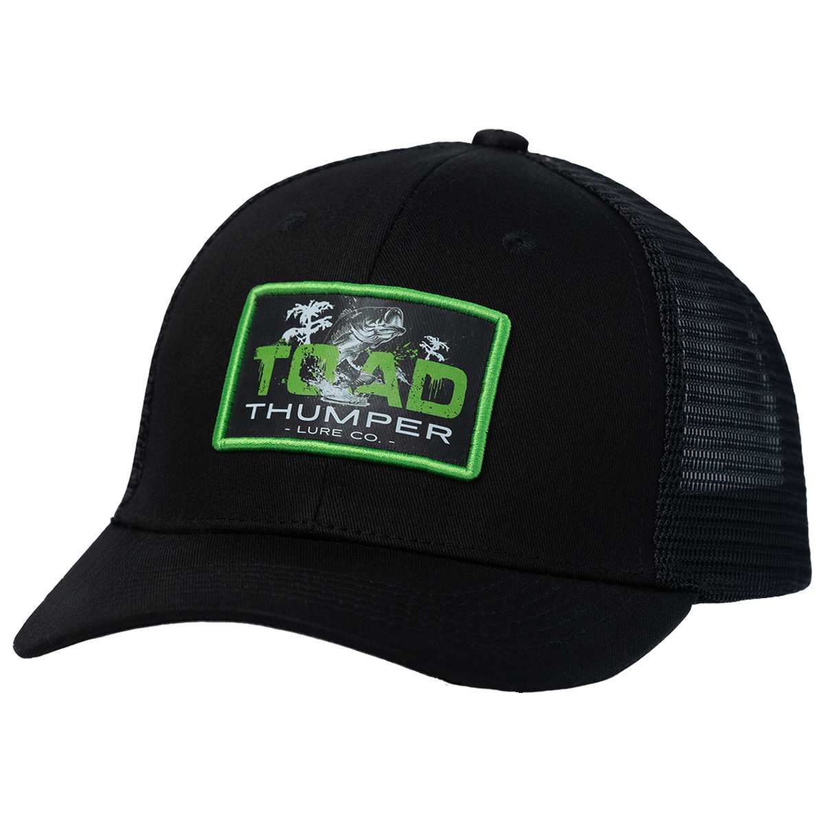 Black ToadThumper Mesh Snapback Hat